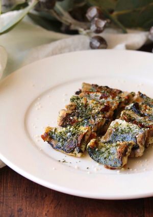 液体塩こうじで秋刀魚の香味チーズ焼き☆-レシピのメイン写真