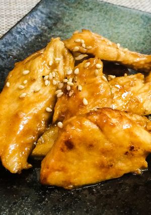簡単15分✨生姜風味❤️むね肉の照り焼き-レシピのメイン写真