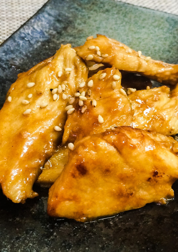 簡単15分✨生姜風味❤️むね肉の照り焼き-レシピのメイン写真