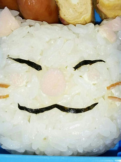 妖怪ウォッチ キャラ弁 モーグリニャン-レシピのメイン写真