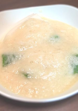 とろろオクラ載せ豆腐-レシピのメイン写真