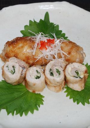 豚肉チーズロールの梅みそ照り焼き-レシピのメイン写真