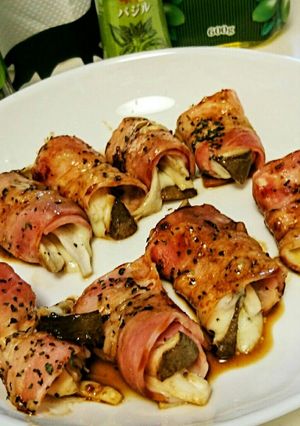 エリンギとチーズのベーコン巻き-レシピのメイン写真