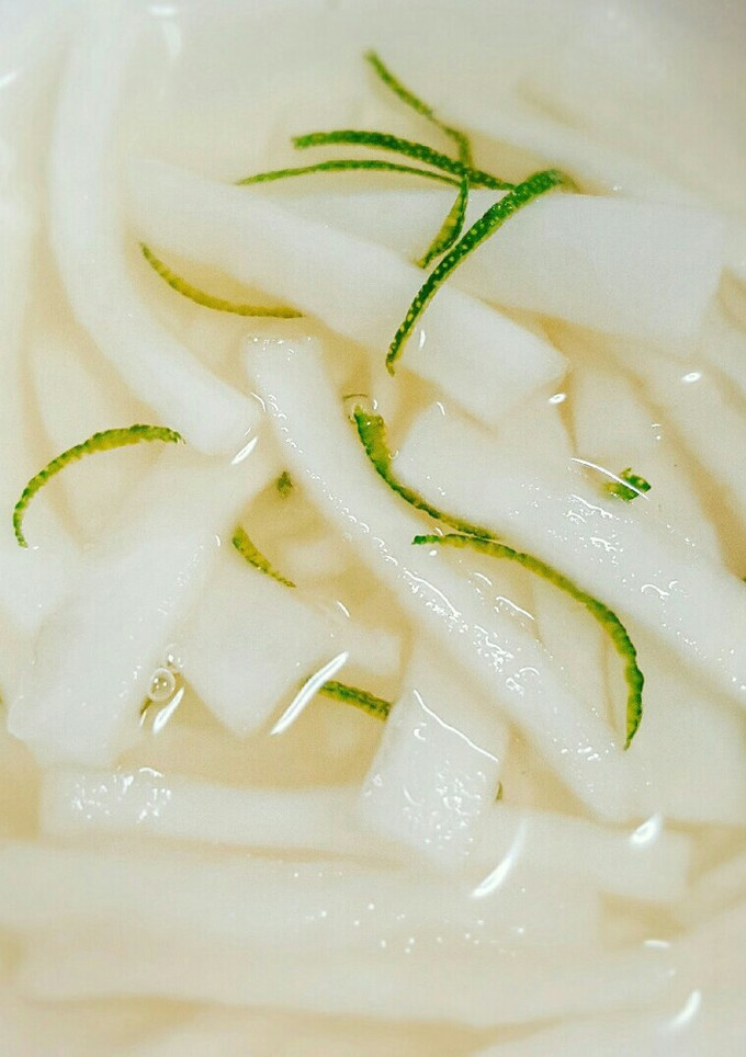 青ゆずの大根なます-レシピのメイン写真