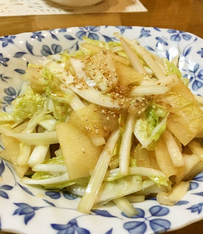 白菜と梨のうまうまサラダ♪-レシピのメイン写真