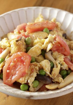 トマトと卵の炒め物-レシピのメイン写真