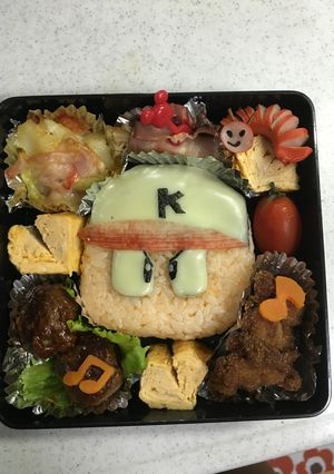 キャラ弁 パワプロ-レシピのメイン写真