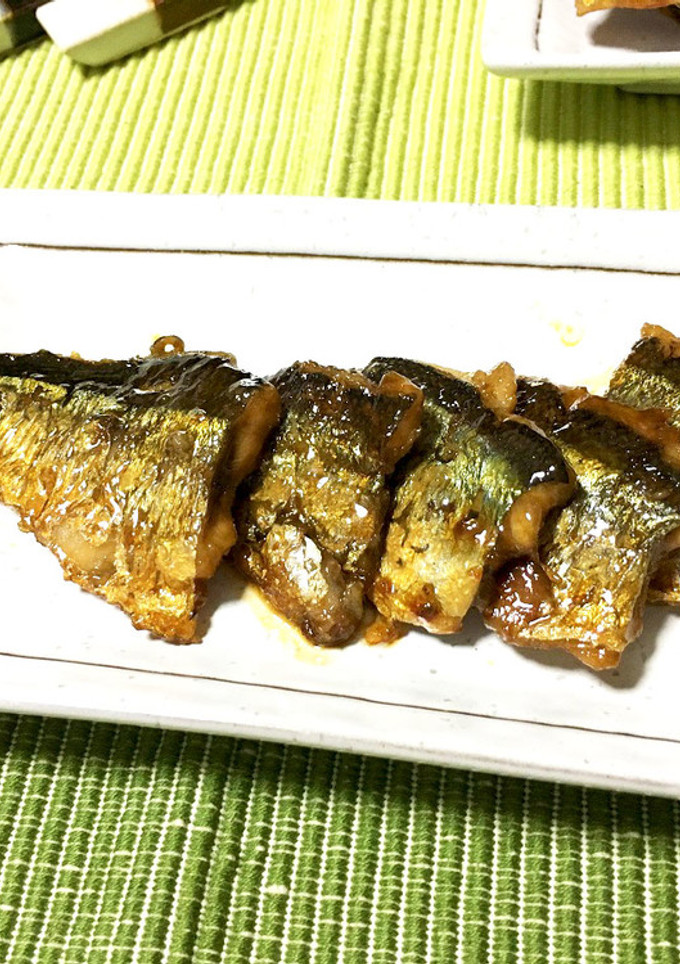 おつまみに♪　さんまのかば焼き-レシピのメイン写真