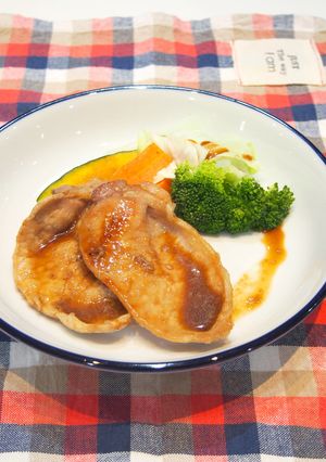 レスベラワインを使った豚の生姜焼き-レシピのメイン写真