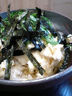 サラサラ豆腐茶漬け-レシピのメイン写真