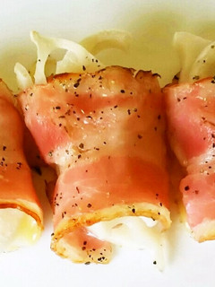 お弁当に!蓮根のベーコンチーズ巻き-レシピのメイン写真