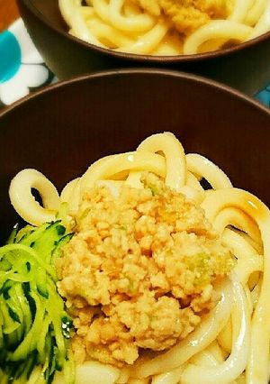 冷やし鶏肉みそうどん-レシピのメイン写真