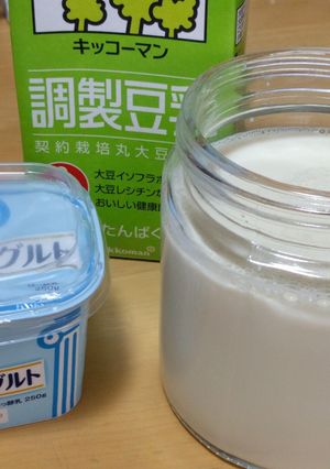 豆乳ヨーグルト-レシピのメイン写真