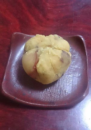 さつまいもとリンゴの茶巾しぼり-レシピのメイン写真