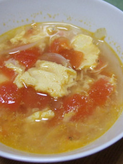 旨みたっぷり★トマトと卵の中華スープ-レシピのメイン写真