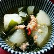 おもてなしに!!冬瓜のかに餡掛け!