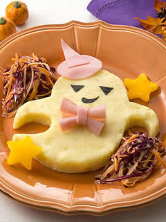 ハロウィンおばけのポテトサラダ-レシピのメイン写真