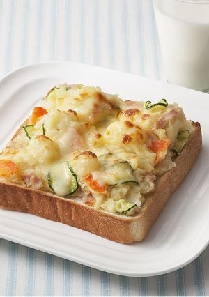 ポテトサラダのチーズトースト-レシピのメイン写真