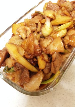 葉生姜のざっくり生姜焼き-レシピのメイン写真
