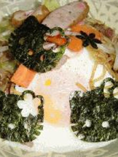 我が家の焼きそば-レシピのメイン写真
