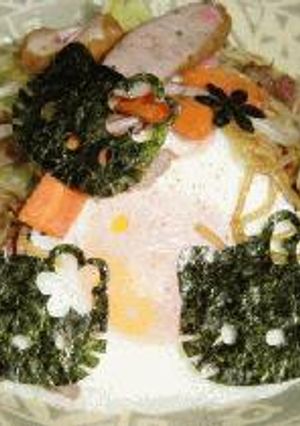 我が家の焼きそば-レシピのメイン写真