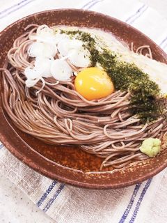 蕎麦好きなっとく!青海苔香る納豆そば!-レシピのメイン写真