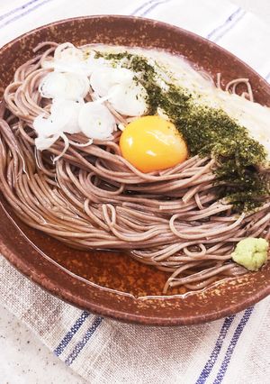 蕎麦好きなっとく！青海苔香る納豆そば！-レシピのメイン写真