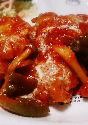 簡単♪鶏肉のトマト煮-レシピのメイン写真
