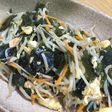 簡単!わかめともやしの中華風炒め