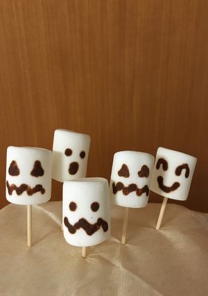おえかきマシュマロ-レシピのメイン写真