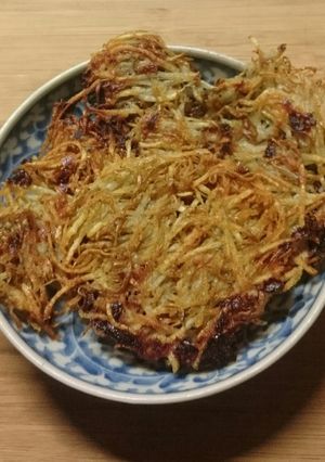 じゃことじゃがいもで♪ガレット風せんべい-レシピのメイン写真