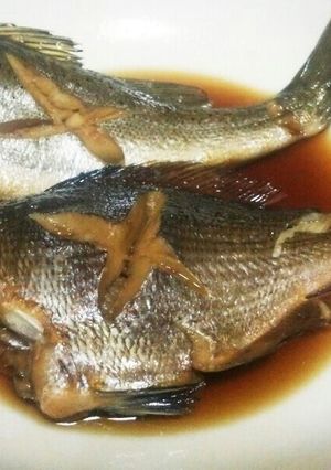 釣り料理3☆白身魚セイゴ海タナゴの煮付け-レシピのメイン写真