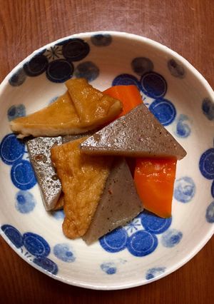 【あと一品】☆こんにゃくとひら天の煮物☆-レシピのメイン写真