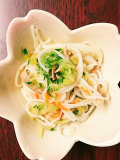 そうめんサラダ-レシピのメイン写真