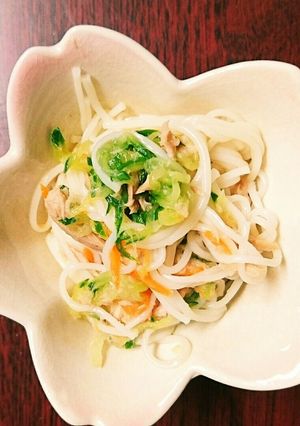 そうめんサラダ-レシピのメイン写真
