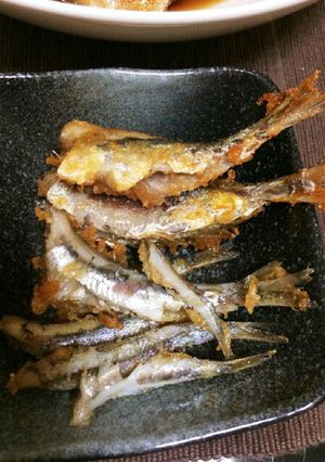釣り料理4☆イワシの手抜き唐揚げ-レシピのメイン写真
