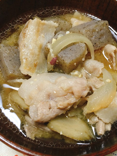 ごぼうとこんにゃくの豚汁-レシピのメイン写真