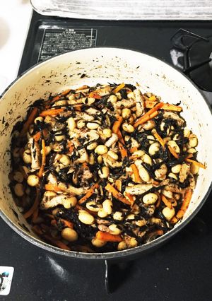 水煮ひじき大豆煮-レシピのメイン写真
