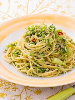 ブロッコリーとベーコンのグリーンパスタ-レシピのメイン写真