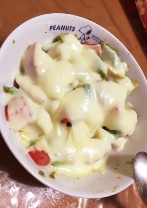レンジで簡単♪トマトとアボカドのチーズ焼-レシピのメイン写真