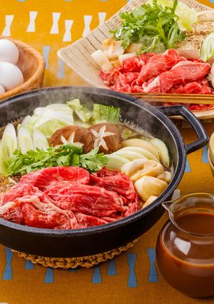 たれが決め手！秘伝の牛すき焼き-レシピのメイン写真