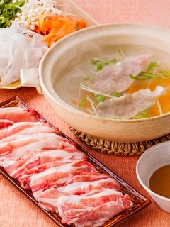 ピーラー野菜の豚しゃぶ鍋-レシピのメイン写真