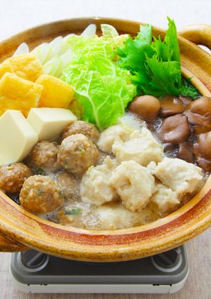 魚介つみれの地鶏塩ちゃんこ鍋-レシピのメイン写真