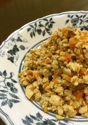＊いり豆腐-レシピのメイン写真