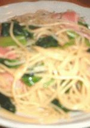 ほうれん草とベーコンのスパゲッティ-レシピのメイン写真