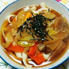 รูปของ 風邪引きさんにも♪けんちん風野菜うどん♪