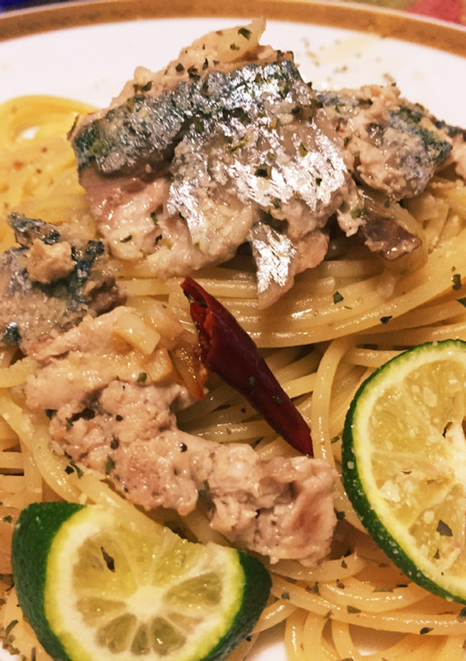 ✨秋の食卓〜すだちと秋刀魚の絶妙パスタ〜-レシピのメイン写真