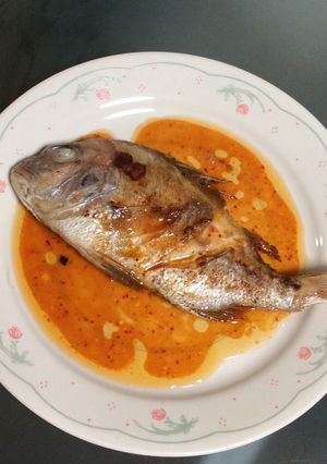 鯛の丸揚げ☆中華風タレ-レシピのメイン写真