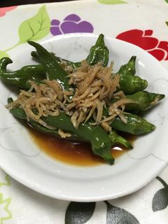 ししとうとじゃこの炒め煮-レシピのメイン写真