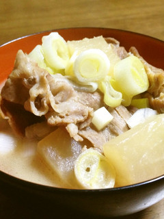 甘くてあったか♪大根と豚肉の煮物-レシピのメイン写真